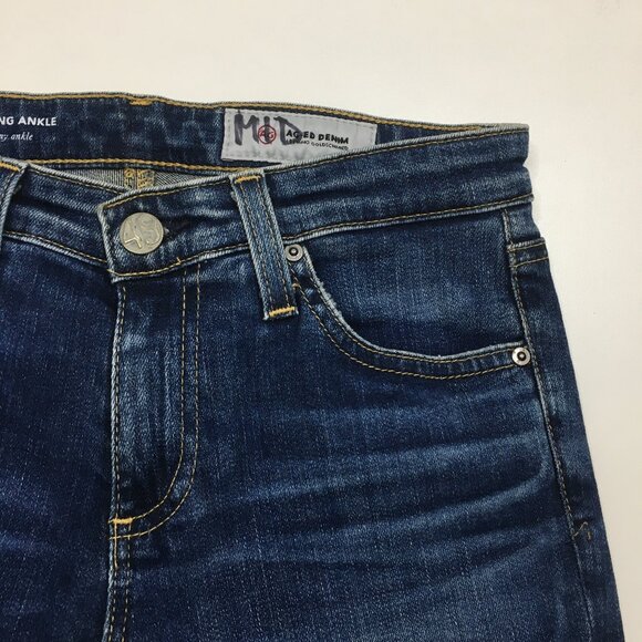 ADRIANO GOLDSCHMIED 5 Pocket Medium/Dark The Legging Super Skinny Ankle Jeans - Picture 6 of 11